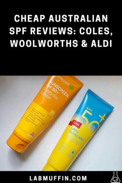 coles sunscreen reviews.